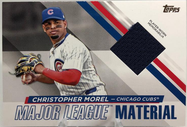 Christopher Morel #MLMU-CM Baseball Cards 2024 Topps Update Major League Materials