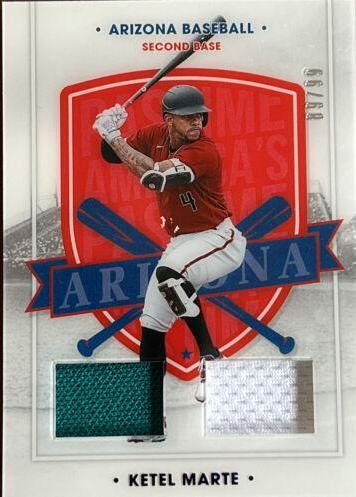 Ketel Marte [Dual Swatch Blue] #53