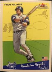 Troy Glaus #189 Baseball Cards 2002 Fleer Tradition Prices