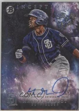 Manuel Margot #PA-MM 2016 Bowman Inception Baseball Prospect Autographs