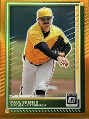 Paul Skenes [Orange Optic] #29 Prices | 2025 Panini Donruss