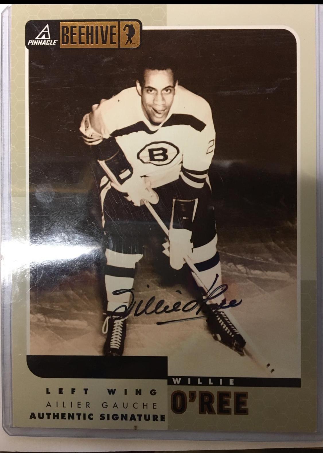 Willie O'Ree #75 Hockey Cards 1997 Pinnacle Beehive