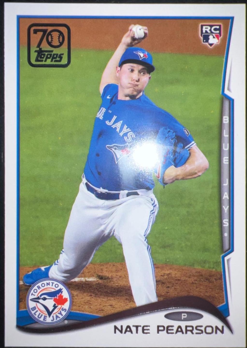 Nate Pearson #70YT-64 2021 Topps 70 Years Of Baseball