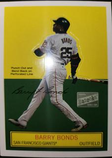 Barry Bonds #6 of 25