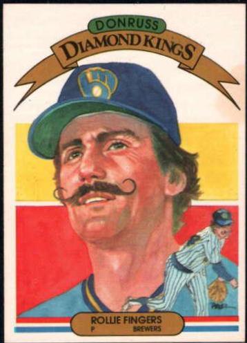 Rollie Fingers #2 Baseball Cards 1983 Donruss