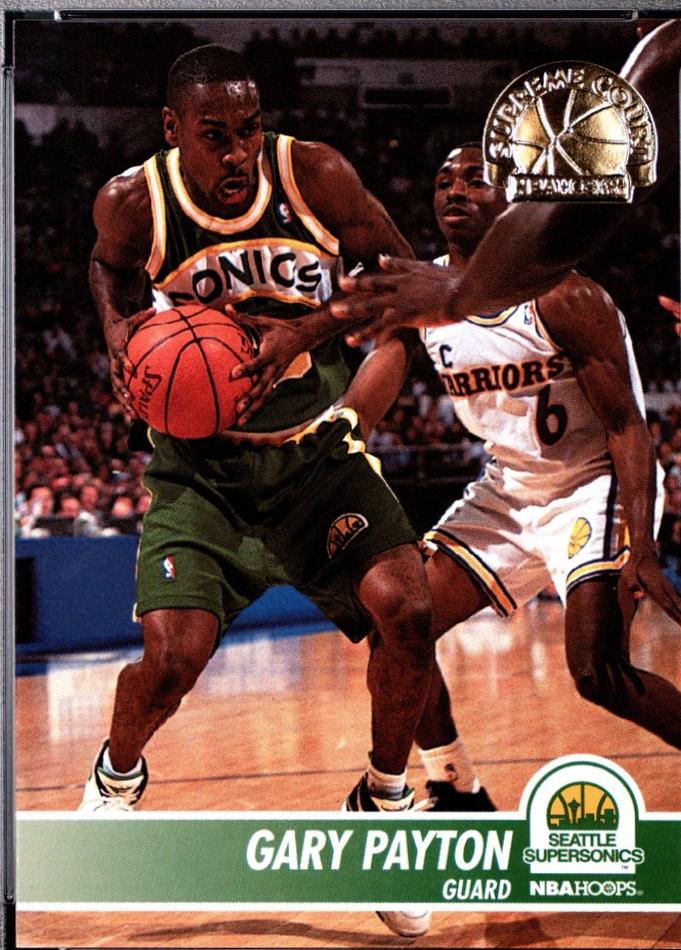 Gary Payton #SC45 1994 Hoops Supreme Court Basketball