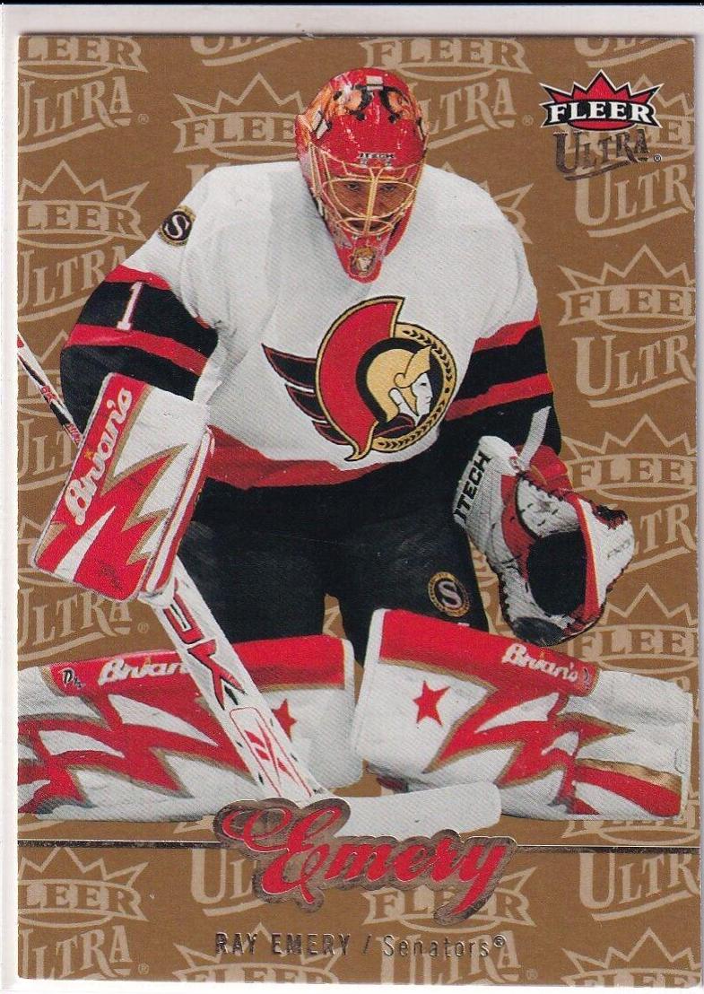 Ray Emery #63 Hockey Cards 2007 Ultra