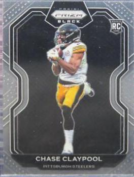 Chase Claypool #PB-13 Football Cards 2020 Panini Chronicles Prizm Black