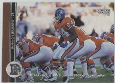 Shannon Sharpe #69 1996 Upper Deck Football