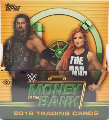 Hobby Box Wrestling Cards 2019 Topps WWE Money in the Bank