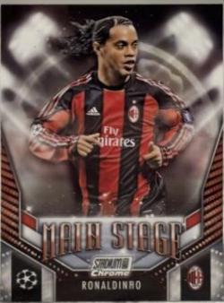 Ronaldinho #MS-RDI Soccer Cards 2023 Topps Stadium Club Chrome UEFA Main Stage
