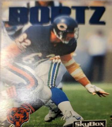 Mark Bortz #34 Football Cards 1992 Skybox Impact