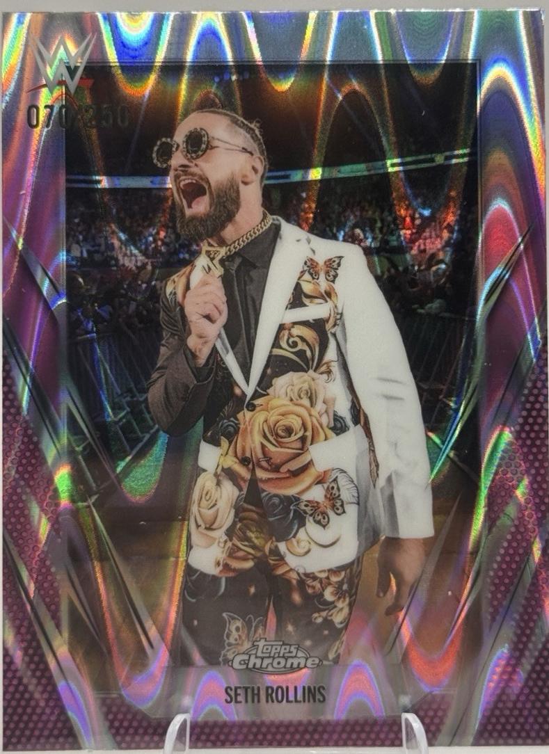 Seth Rollins [Pink Refractor] #40