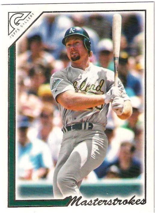 Mark McGwire #MS-12 Baseball Cards 2022 Topps Gallery Masterstrokes
