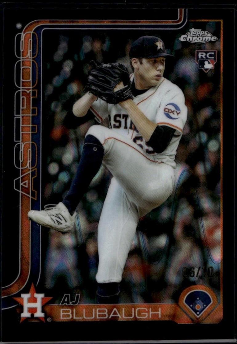 AJ Blubaugh [Black RayWave Refractor] #USC163