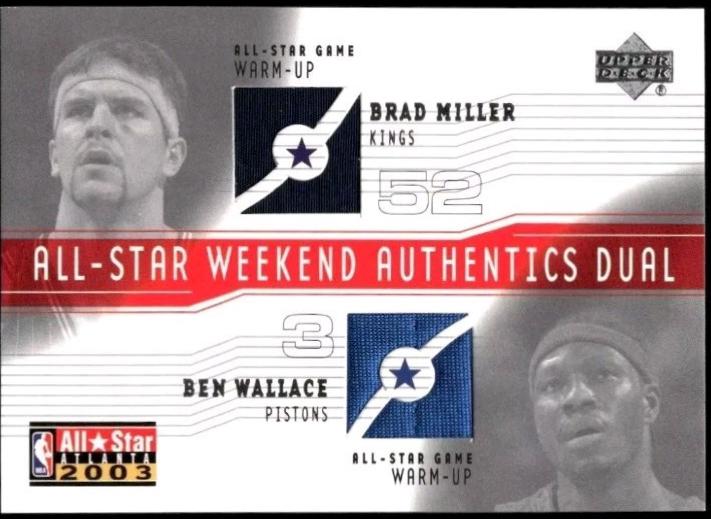 Brad Miller / Ben Wallace #AS-BM/BW
