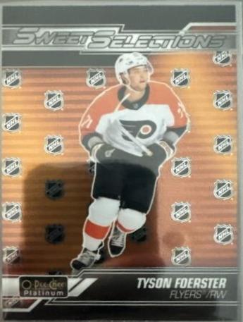 Tyson Foerster #SS-3 Hockey Cards 2023 O-Pee-Chee Platinum Sweet Selections