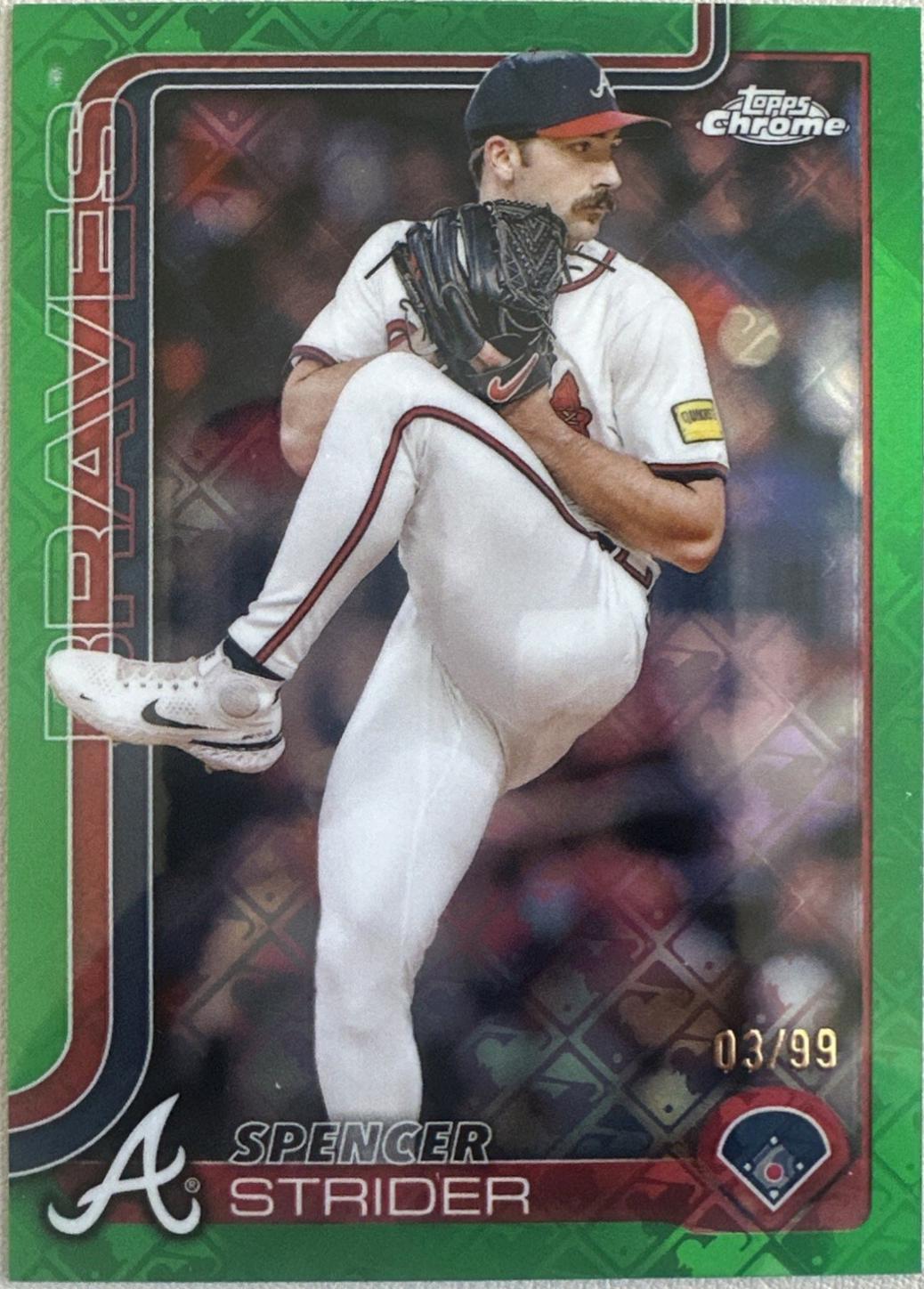 Spencer Strider [Green Refractor] #46