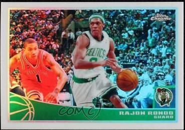 Rajon Rondo #9 Basketball Cards 2009 Topps Chrome