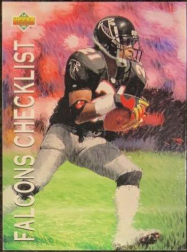 Falcons Checklist #76 Football Cards 1993 Upper Deck