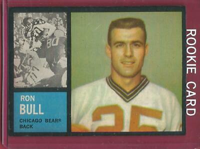 Ron Bull #24 Football Cards 1962 Topps