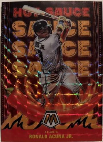 Ronald Acuna Jr. [Orange Fluorescent] #HS-4