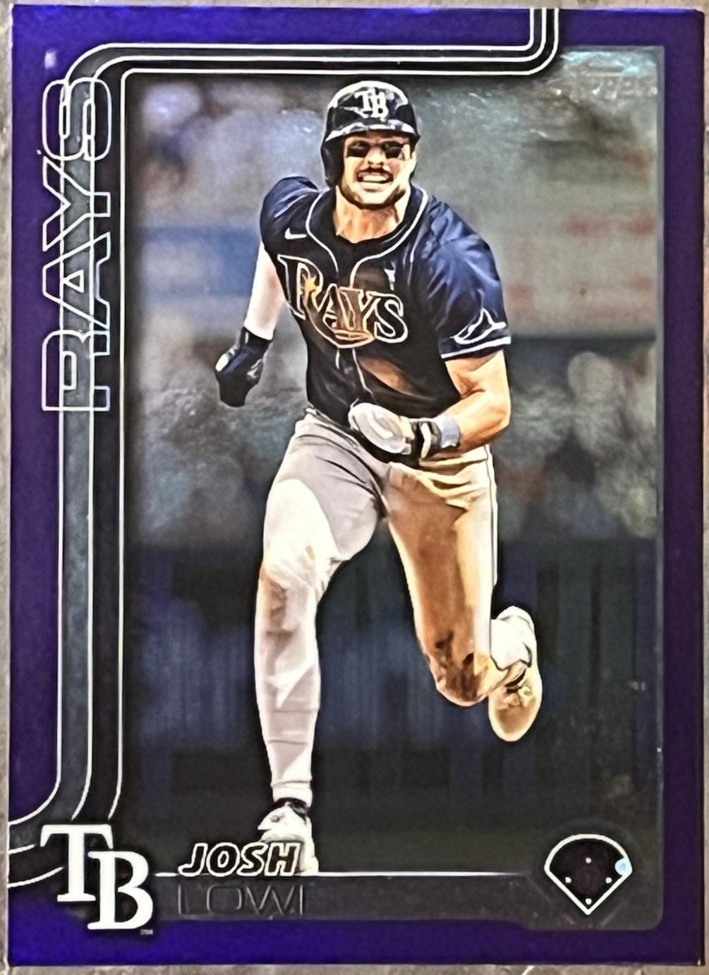 Josh Lowe #497 2025 Topps Series 2 Baseball