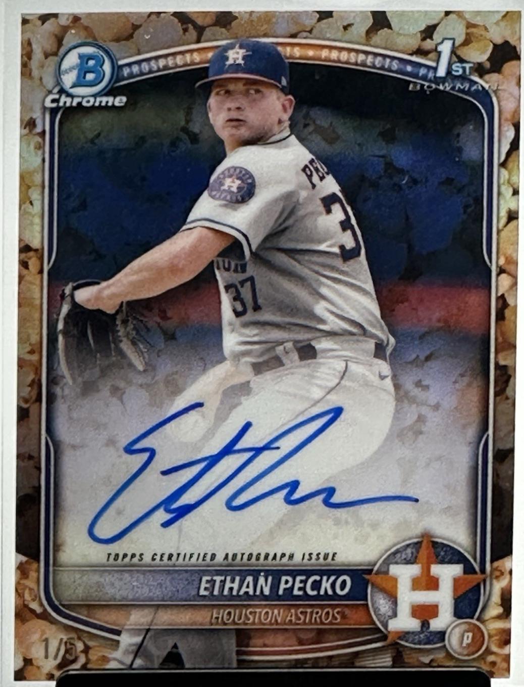Ethan Pecko [Red Wave Refractor] #CPA-EPE