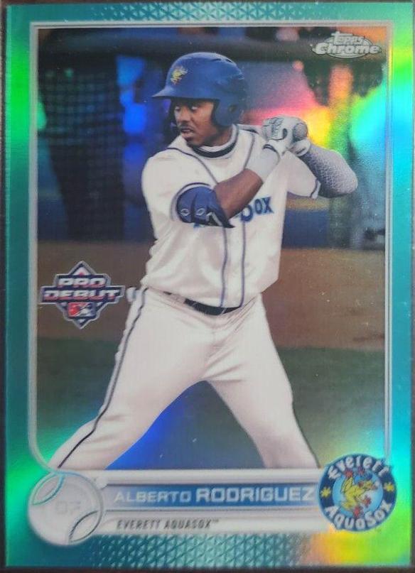 Alberto Rodriguez [Aqua Refractor] #PDC-183