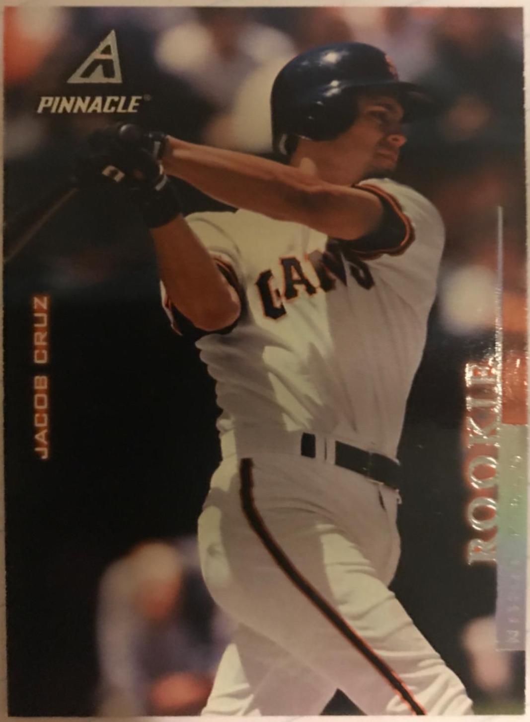 Jacob Cruz #181 Baseball Cards 1998 Pinnacle