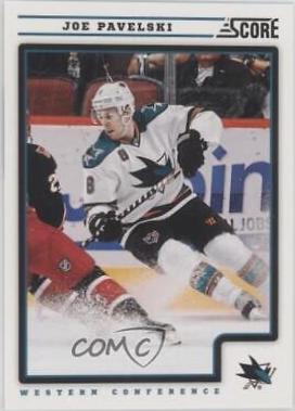 Joe Pavelski #391 2012-13 Score Hockey