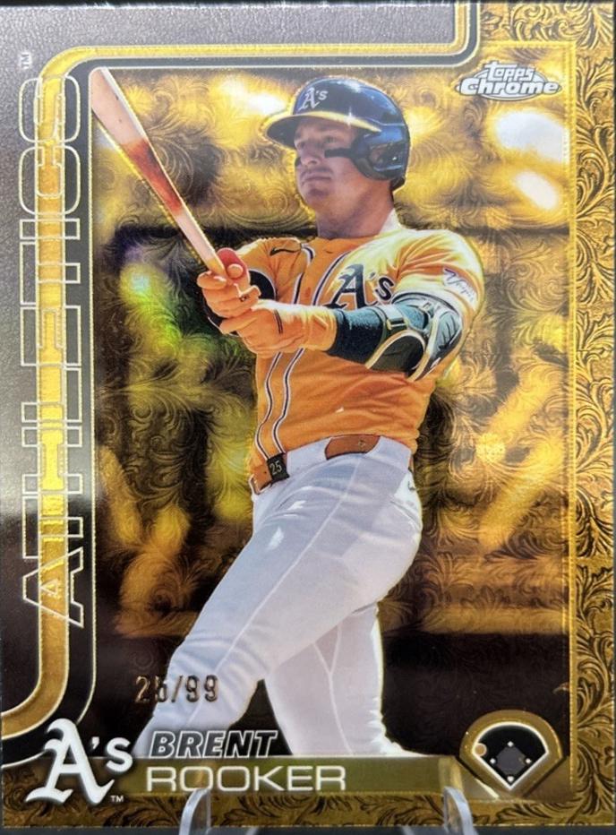 Brent Rooker #74 2025 Topps Gilded Collection Baseball