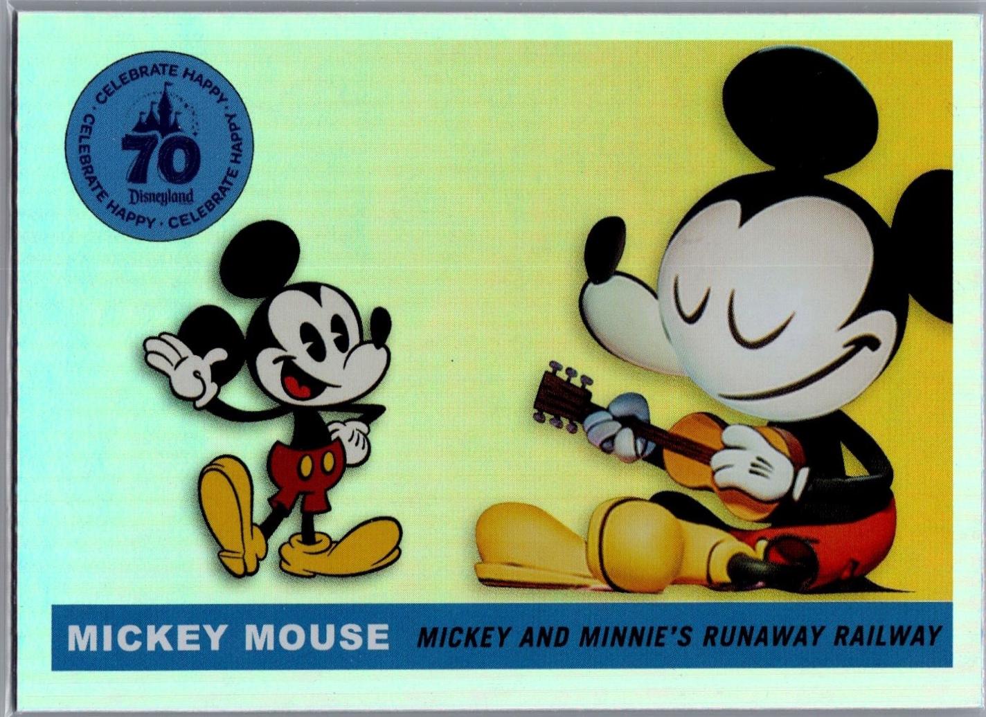 Mickey Mouse #T55-10 Prices | 2025 Topps Disneyland 70th