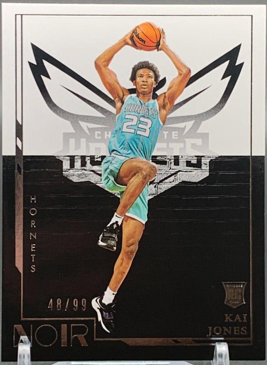 Kai Jones #190 2021-22 Panini Noir Basketball