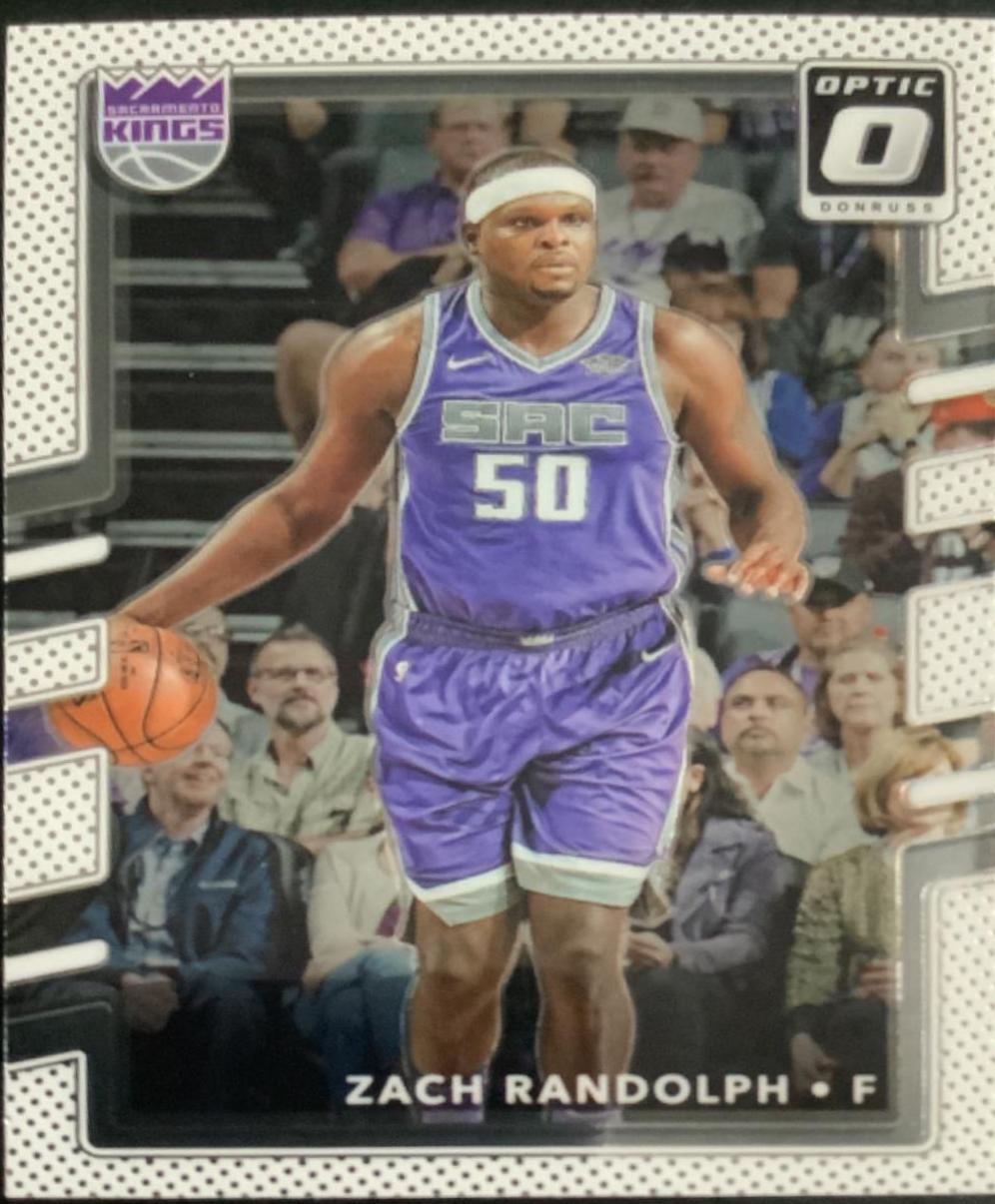 Zach Randolph #130 2017 Panini Donruss Optic Basketball
