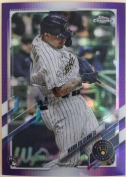 Mario Feliciano #USC43 Baseball Cards 2021 Topps Chrome Update