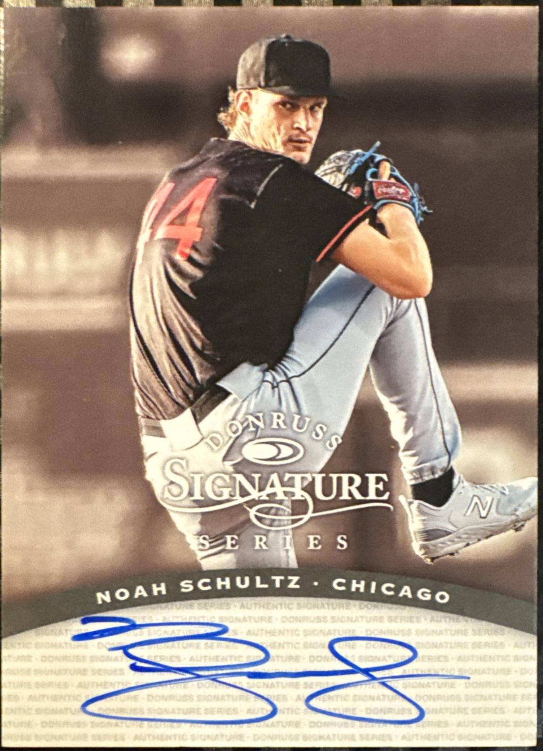 Noah Schultz #2 2025 Panini Donruss Retro 1997 Signature Series Autograph Baseball