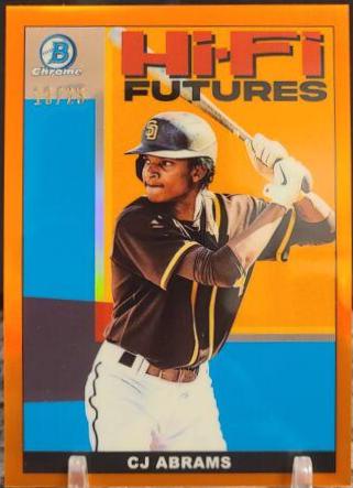 CJ Abrams [Orange Refractor] #HIFI-8