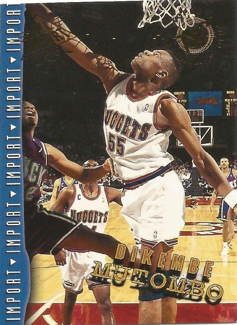 Dikembe Mutombo #305 1994-95 Stadium Club Basketball