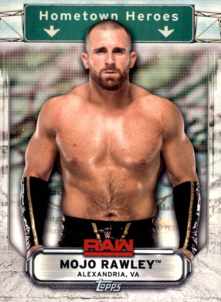 Mojo Rawley #HH-25 Wrestling Cards 2019 Topps WWE RAW Hometown Heroes