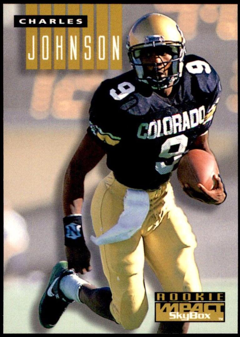 Charles Johnson #289 Football Cards 1994 Skybox Impact