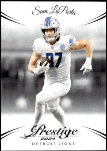Sam LaPorta #99 Football Cards 2024 Panini Prestige
