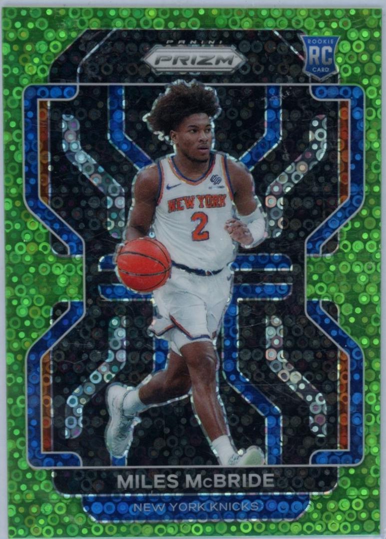 Miles McBride [Fast Break Green Prizm] #283