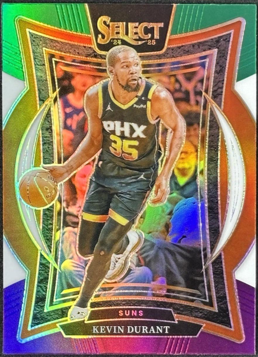 Kevin Durant [Green White Purple Prizm] #51 Prices | 2024 Panini