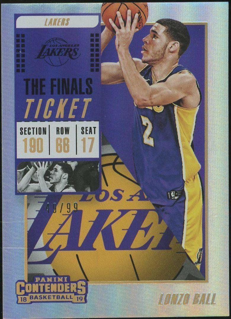 Lonzo Ball [The Finals Ticket] #20
