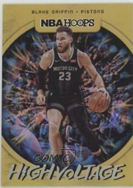 Blake Griffin #14 Basketball Cards 2019 Panini Hoops High Voltage