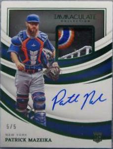 Patrick Mazeika [Patch Autograph Green] #150