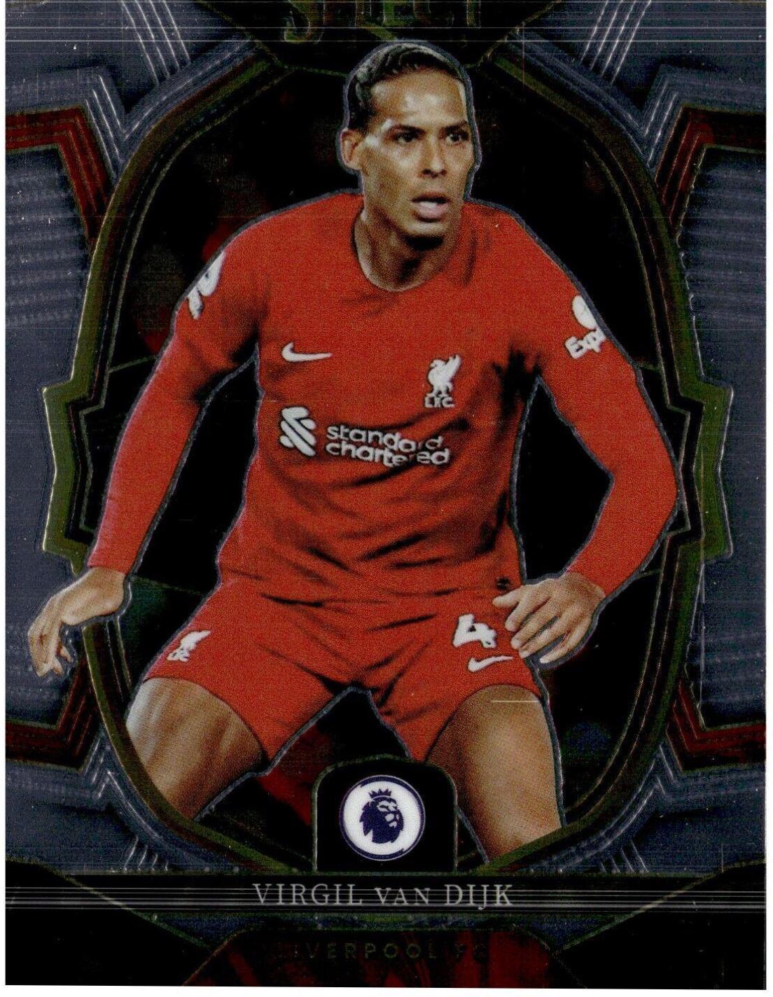 Virgil van Dijk #60 2022 Panini Select Premier League