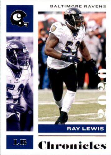 Ray Lewis #8 2020 Panini Chronicles Football