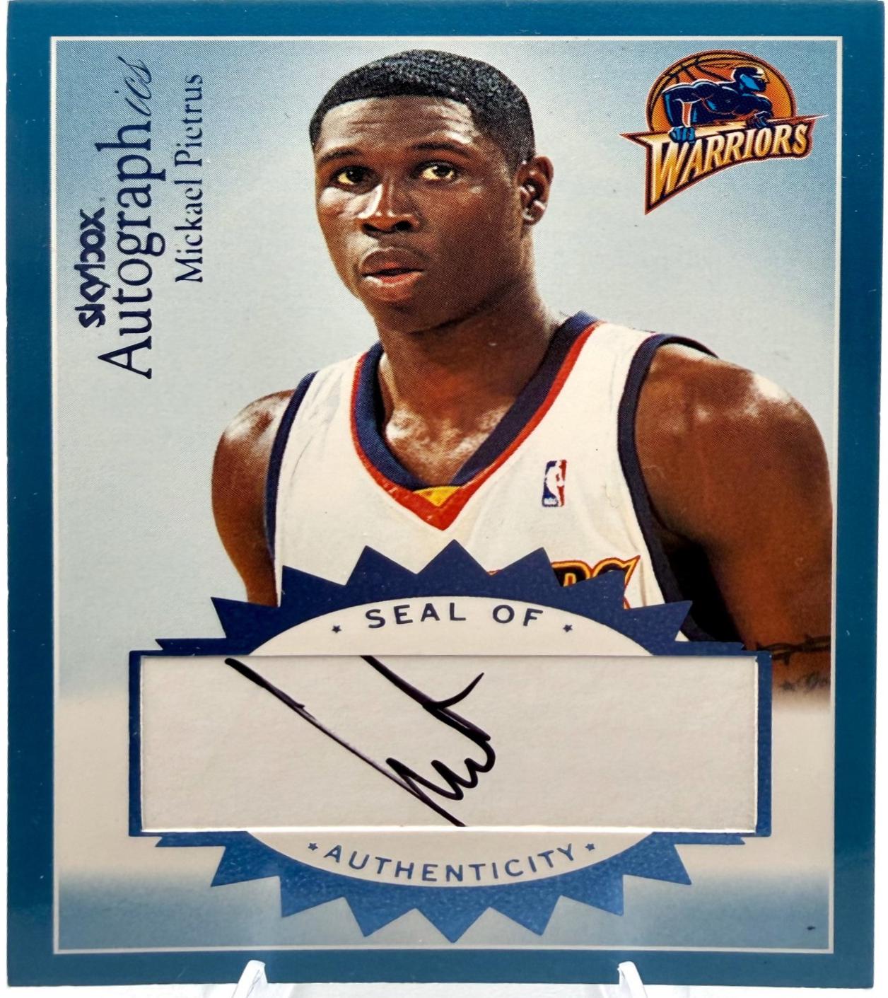 Mickael Pietrus #A-MP 2003-04 SkyBox Autographics Basketball Autographs